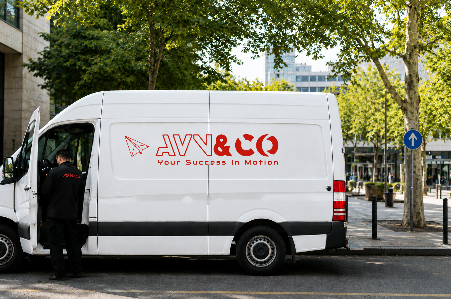 Fourgon de livraison AVN&Co